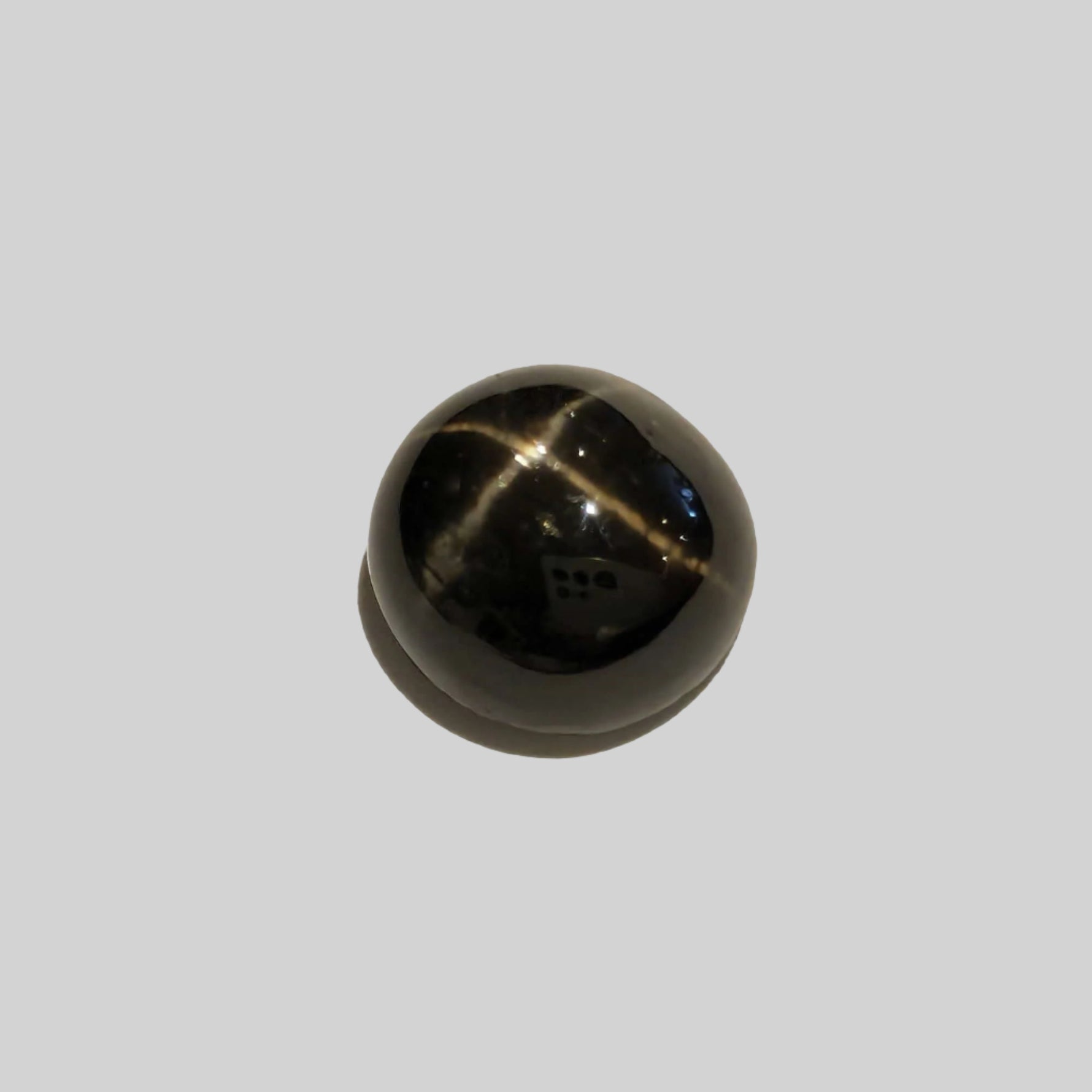  Star Diopside | Round Cabochon | Black | 9mm | SO24 3