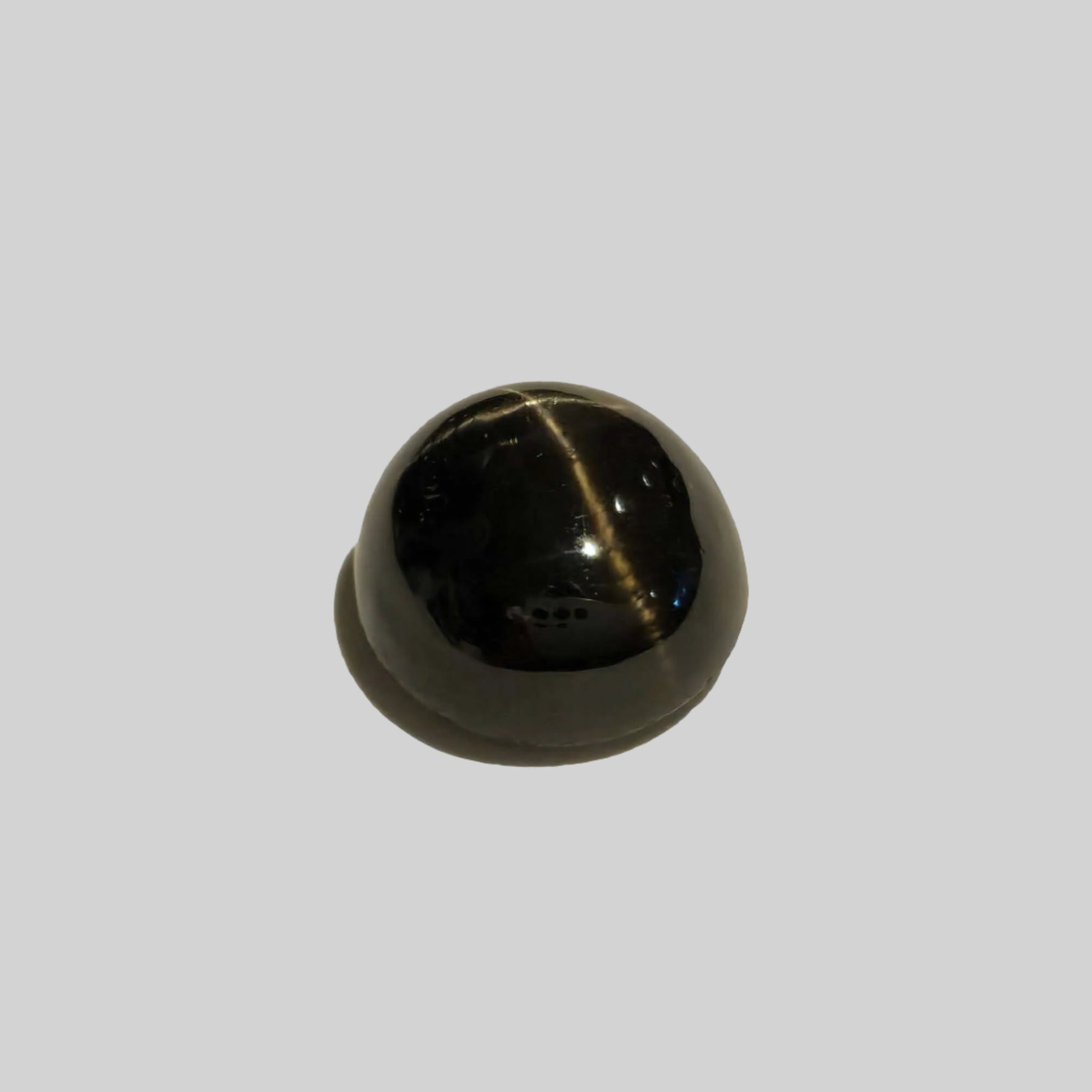  Star Diopside | Round Cabochon | Black | 9mm | SO24 4