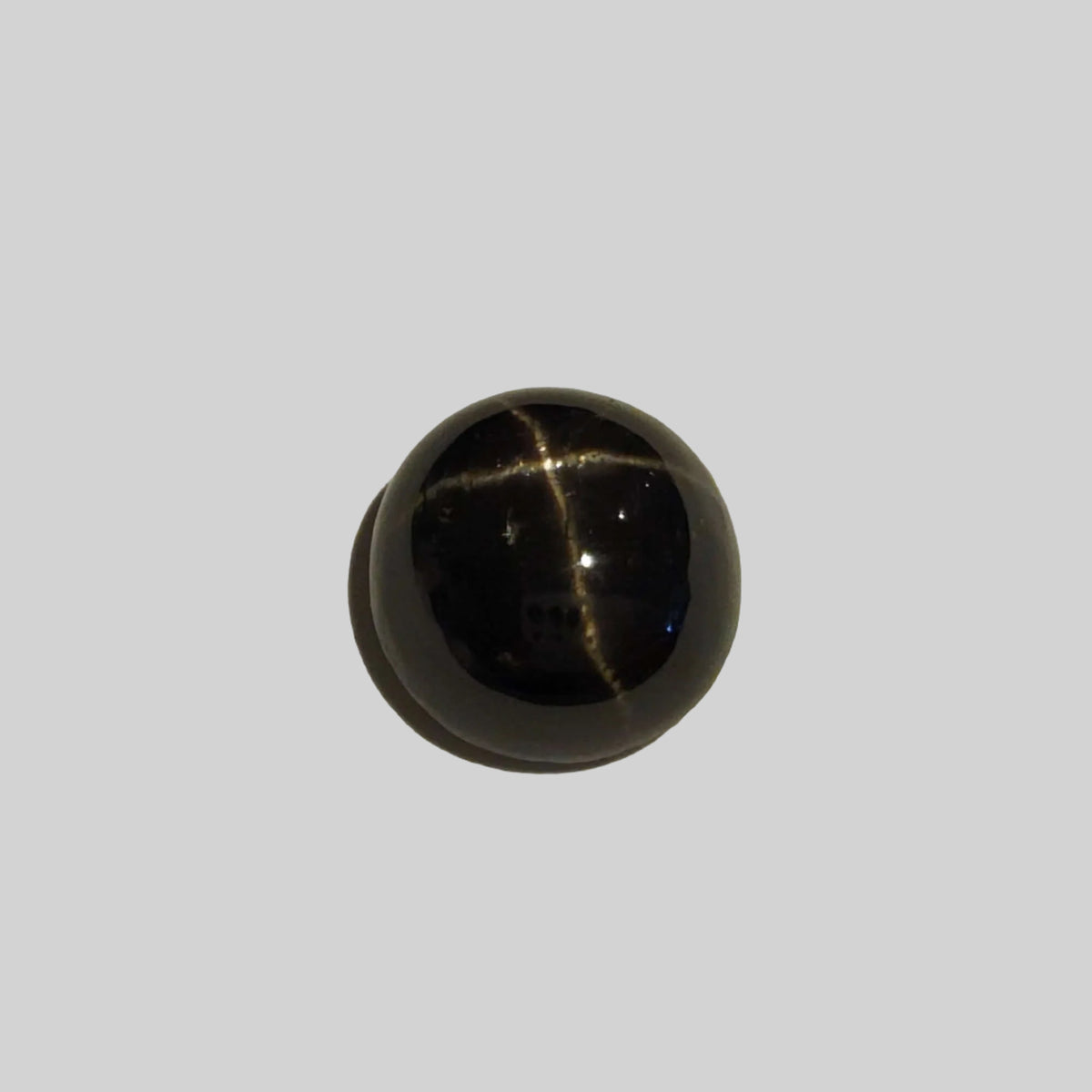  Star Diopside | Round Cabochon | Black | 9mm | SO24 5