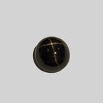  Star Diopside | Round Cabochon | Black | 9mm | SO24 5
