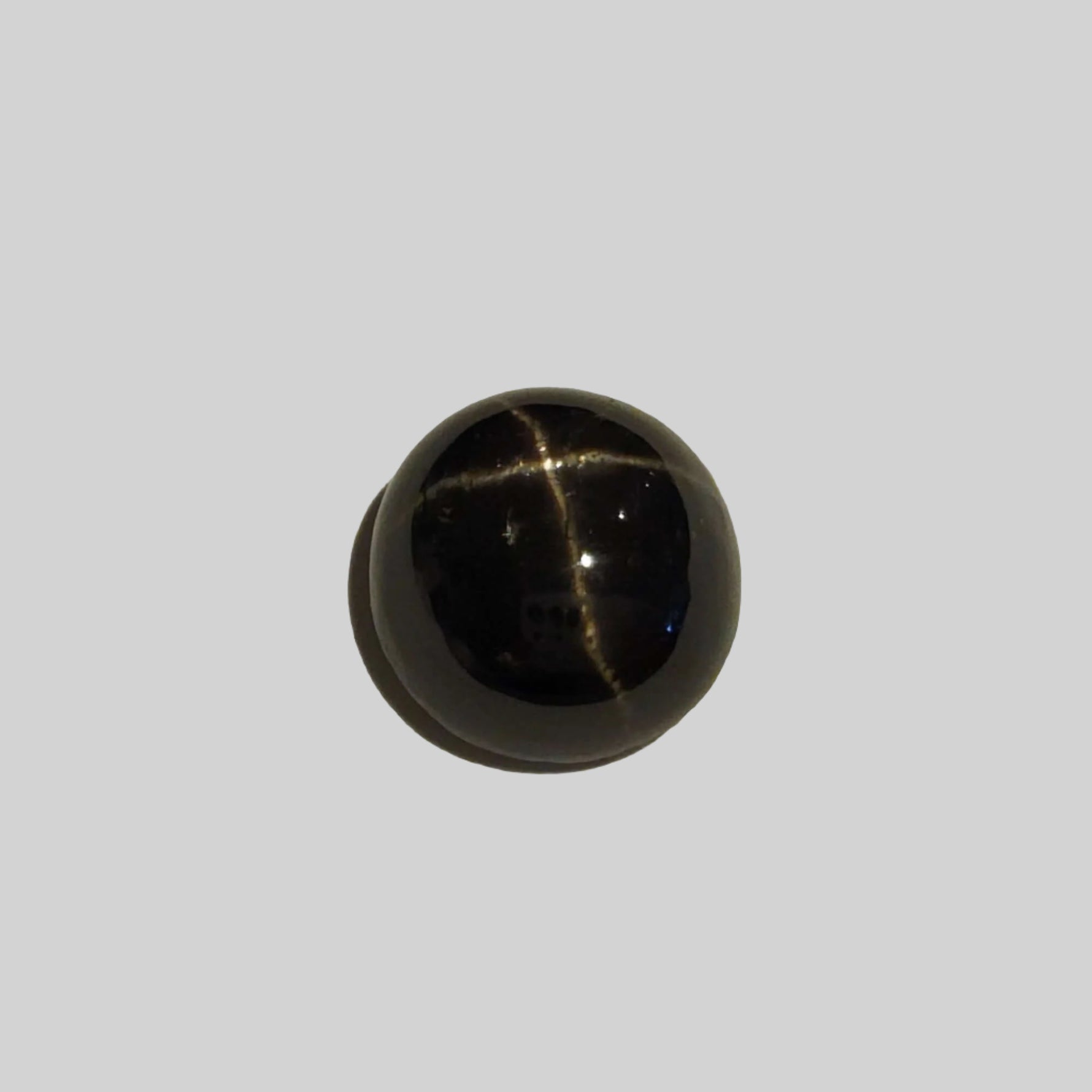  Star Diopside | Round Cabochon | Black | 9mm | SO24 5