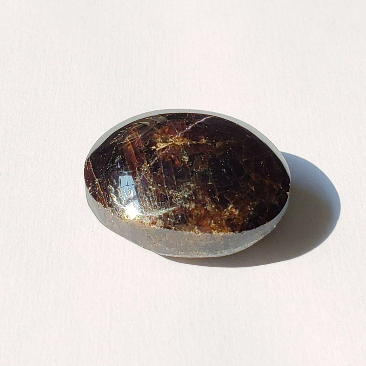  Star Garnet | Untreated Garnet | Oval Cabochon | Blood Red | 31x25mm 137.15ct | Africa | SO24 3