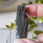  Stibnite Crystal Spray | Shiny Metallic Mineral | 19 Gr | Xikuangshan Mine, China | SO24 1