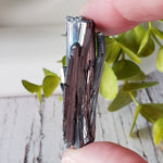  Stibnite Crystal Spray | Shiny Metallic Mineral | 19 Gr | Xikuangshan Mine, China | SO24 5