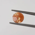  Sunstone | Round Cut | Orange Red | 8mm 1.26ct | SO24 