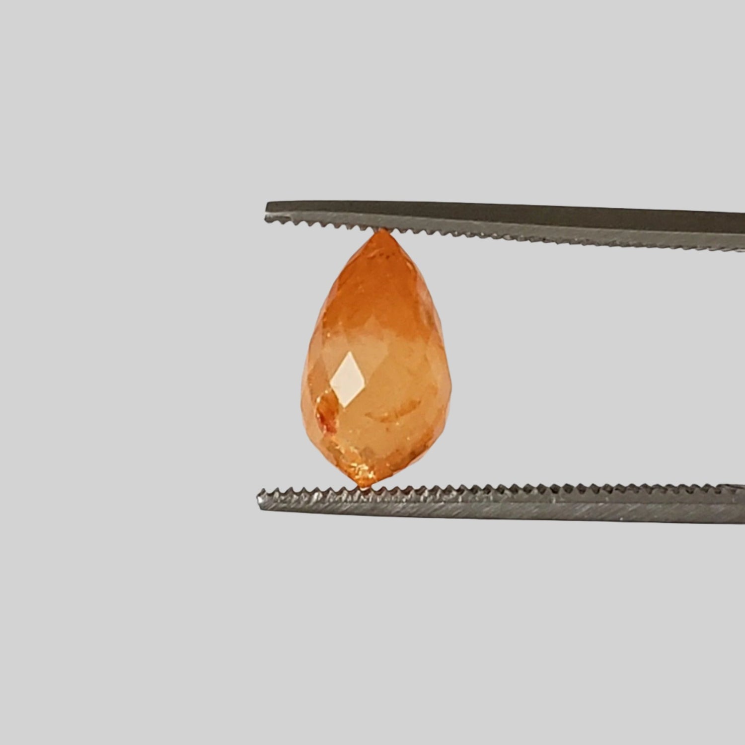  Tangerine Garnet | Briolette | Orange 10.2x6mm 3.5ct 