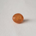 Tangerine Garnet | Oval Checkerboard Cut | 9.7x8mm 4.8ct | Nigeria 1