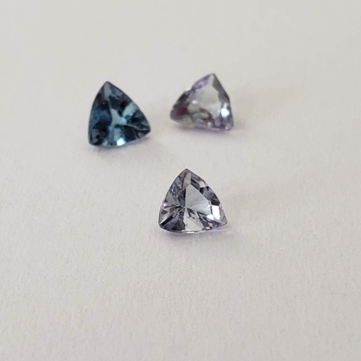  Tanzanite | 3 Piece Gemstone Lot | Trilliant Cut | 0.62tcw 5