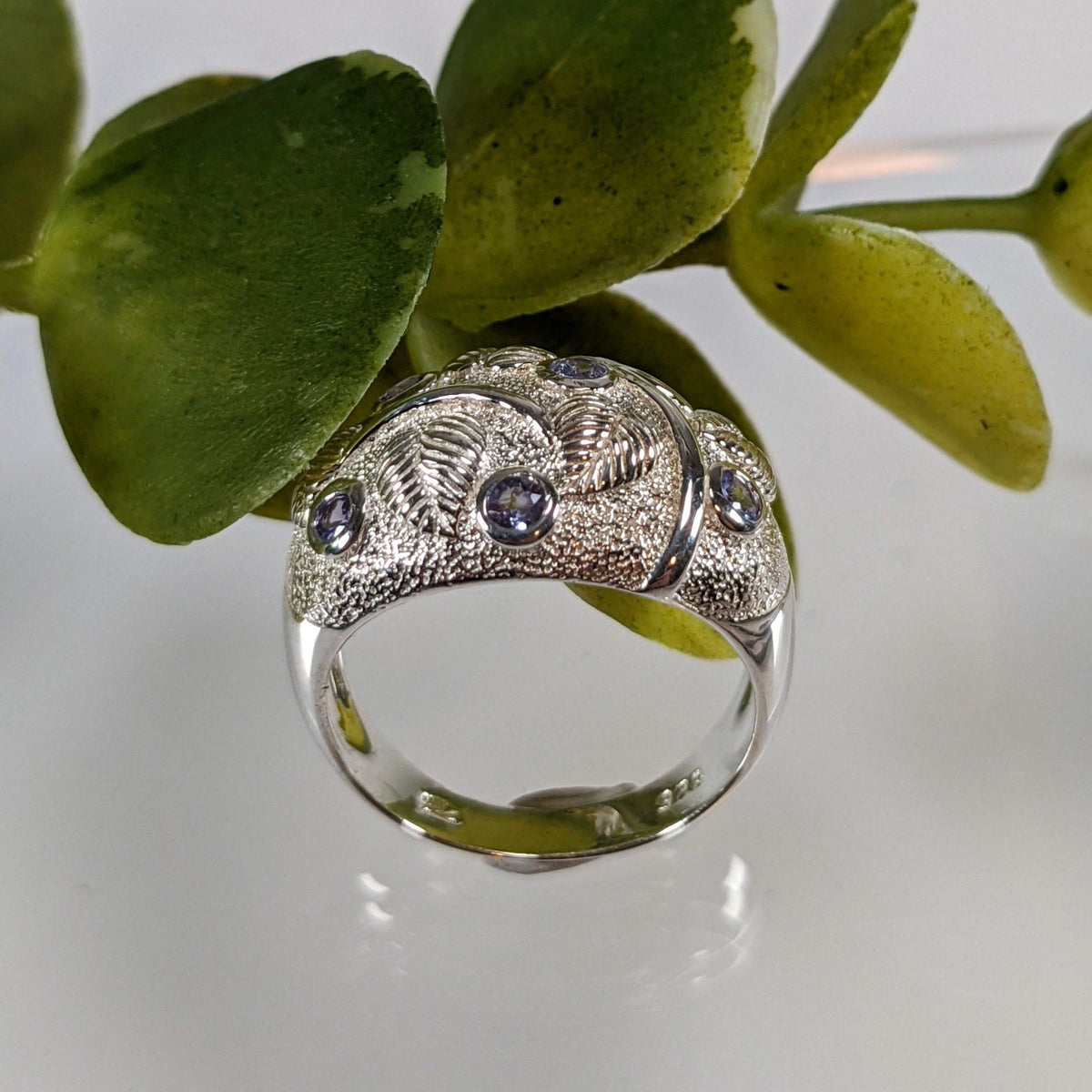  Tanzanite Ring |  1.06 Ct. | 925 Sterling Silver | Size 7 3
