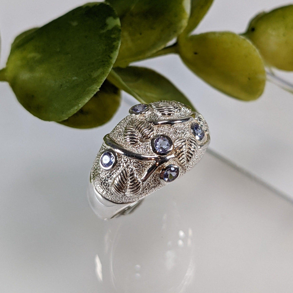  Tanzanite Ring |  1.06 Ct. | 925 Sterling Silver | Size 7 5