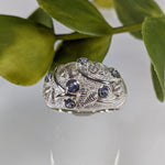 Tanzanite Ring |  1.06 Ct. | 925 Sterling Silver | Size 7 6