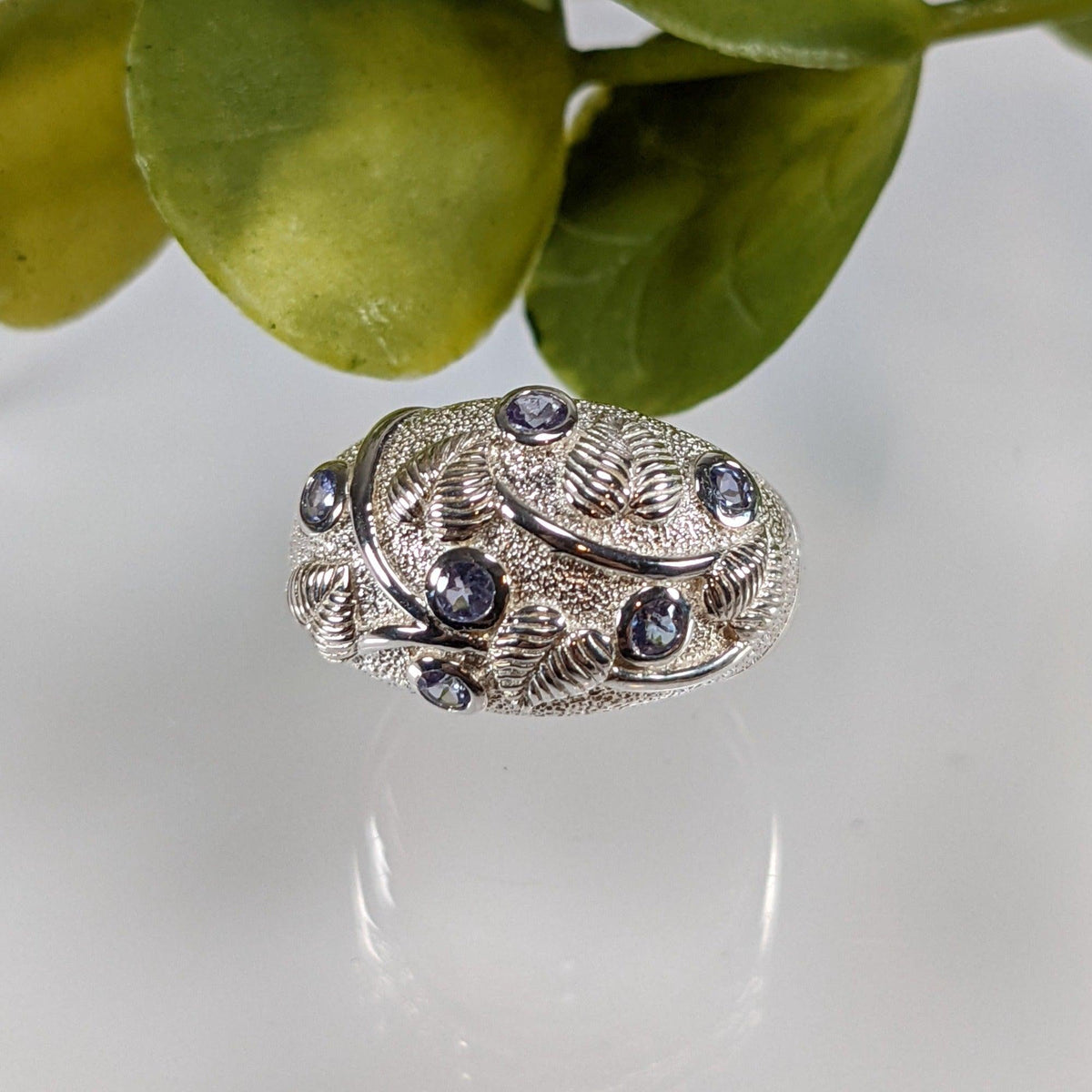  Tanzanite Ring |  1.06 Ct. | 925 Sterling Silver | Size 7 7