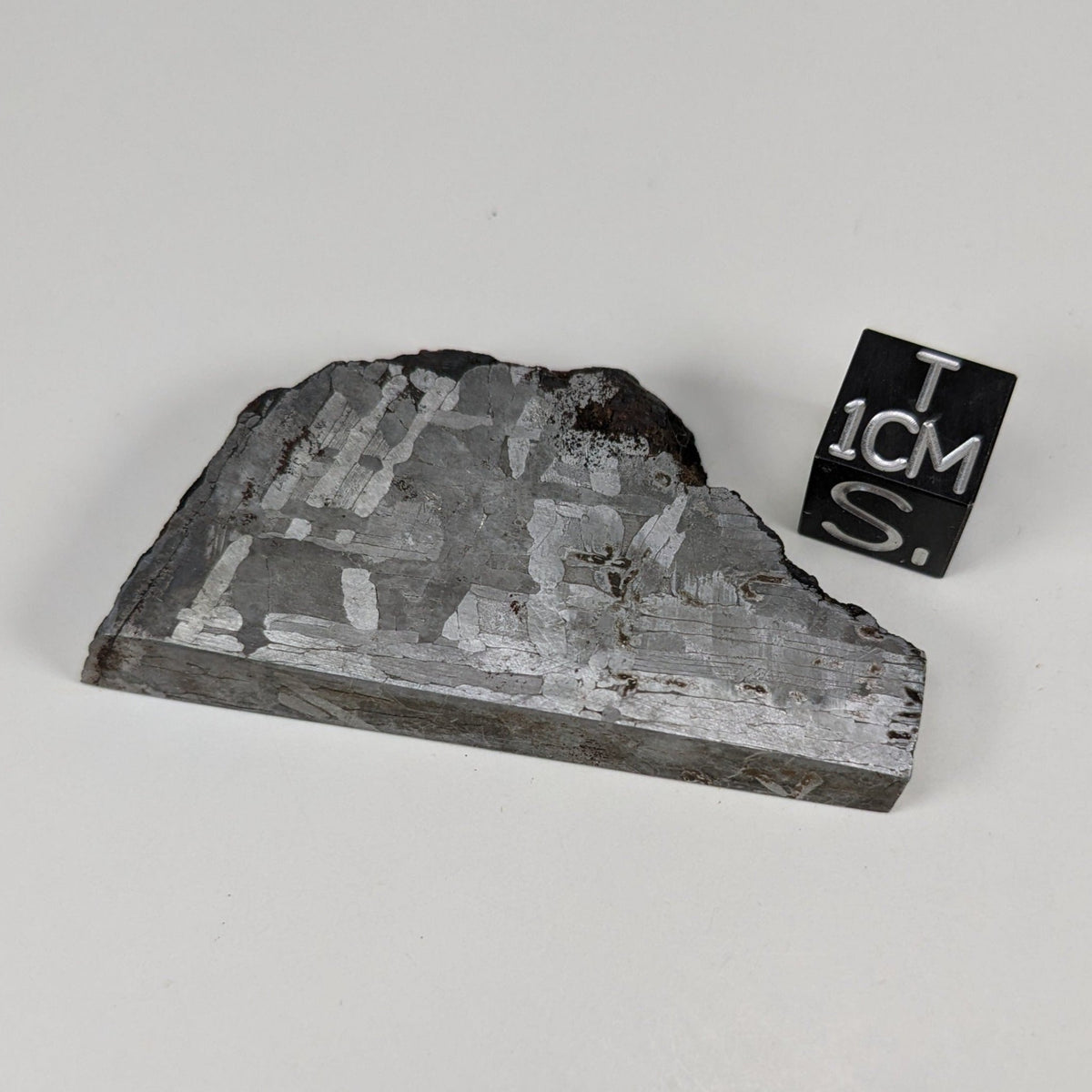  Toluca Meteorite | 43 grams | Etched slice | Iron IAB-sLL | Xiquipilco, Mexico | SO24 