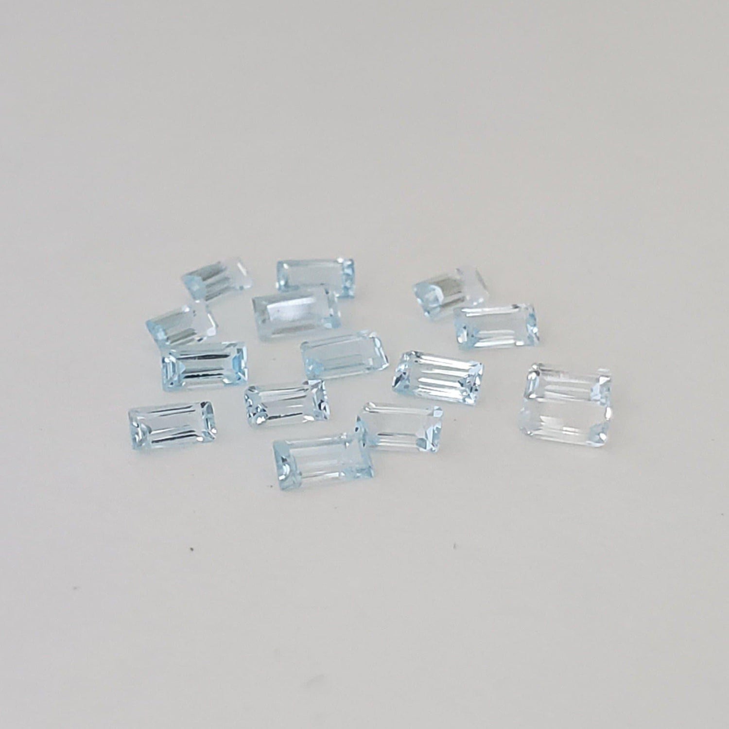  Topaz | Baguette Cut | Sky Blue | 4x2mm 1