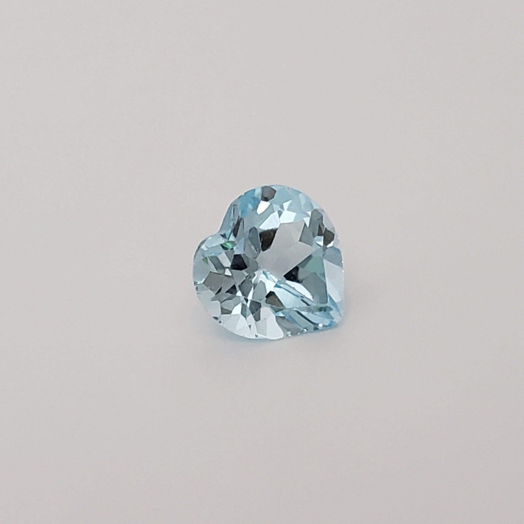  Topaz | Heart Shape Cut | Sky Blue | 6.7mm 1.2ct | SO24 