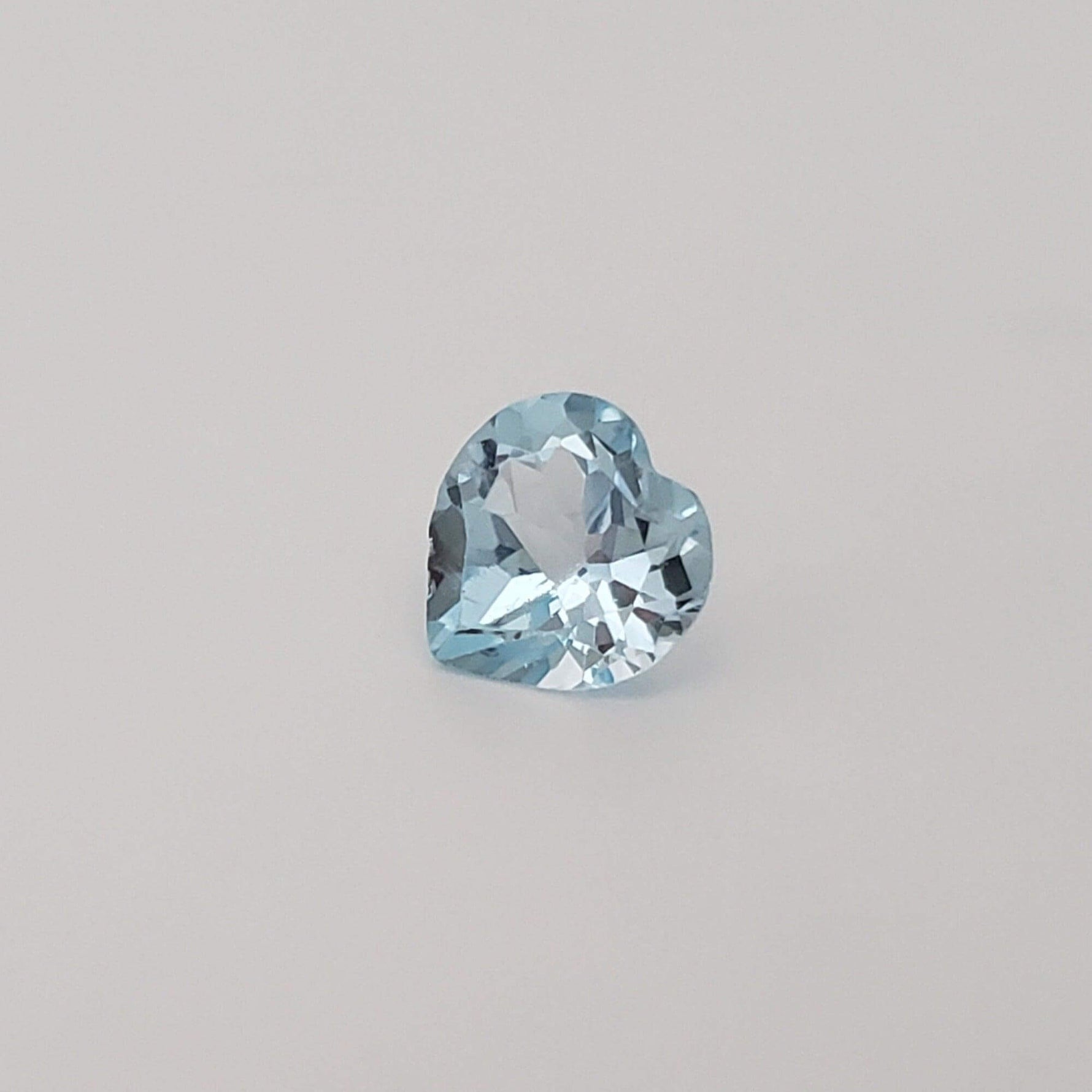  Topaz | Heart Shape Cut | Sky Blue | 6.7mm 1.2ct | SO24 1