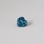  Topaz | Heart Shape Cut | Vibrant London Blue | 7mm 1.48ct | SO24 