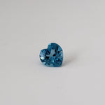  Topaz | Heart Shape Cut | Vibrant London Blue | 7mm 1.48ct | SO24 1