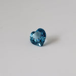  Topaz | Heart Shape Cut | Vibrant London Blue | 7mm 1.48ct | SO24 2