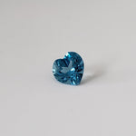 Topaz | Heart Shape Cut | Vibrant London Blue | 7mm 1.48ct | SO24 3