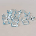  Topaz | Octagon Cut | Bright Sky Blue | 7x5mm 1