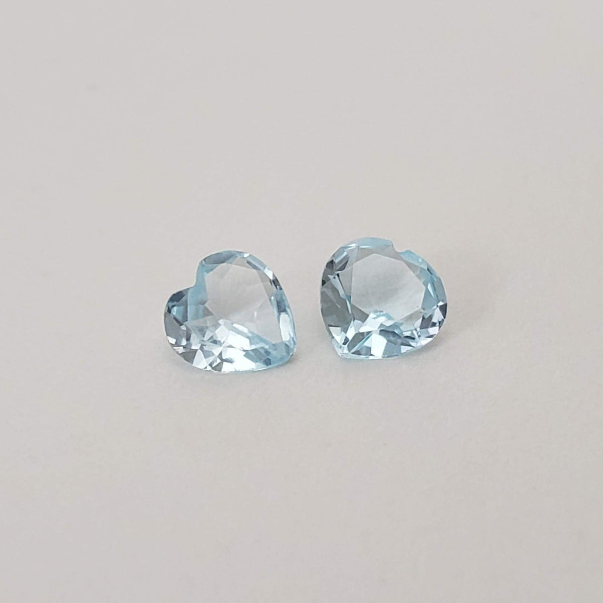  Topaz Pair | Heart Shape Cut | Light Sky Blue | 4.7mm | SO24 