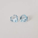  Topaz Pair | Heart Shape Cut | Light Sky Blue | 4.7mm | SO24 2