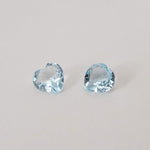  Topaz Pair | Heart Shape Cut | Light Sky Blue | 4.7mm | SO24 3
