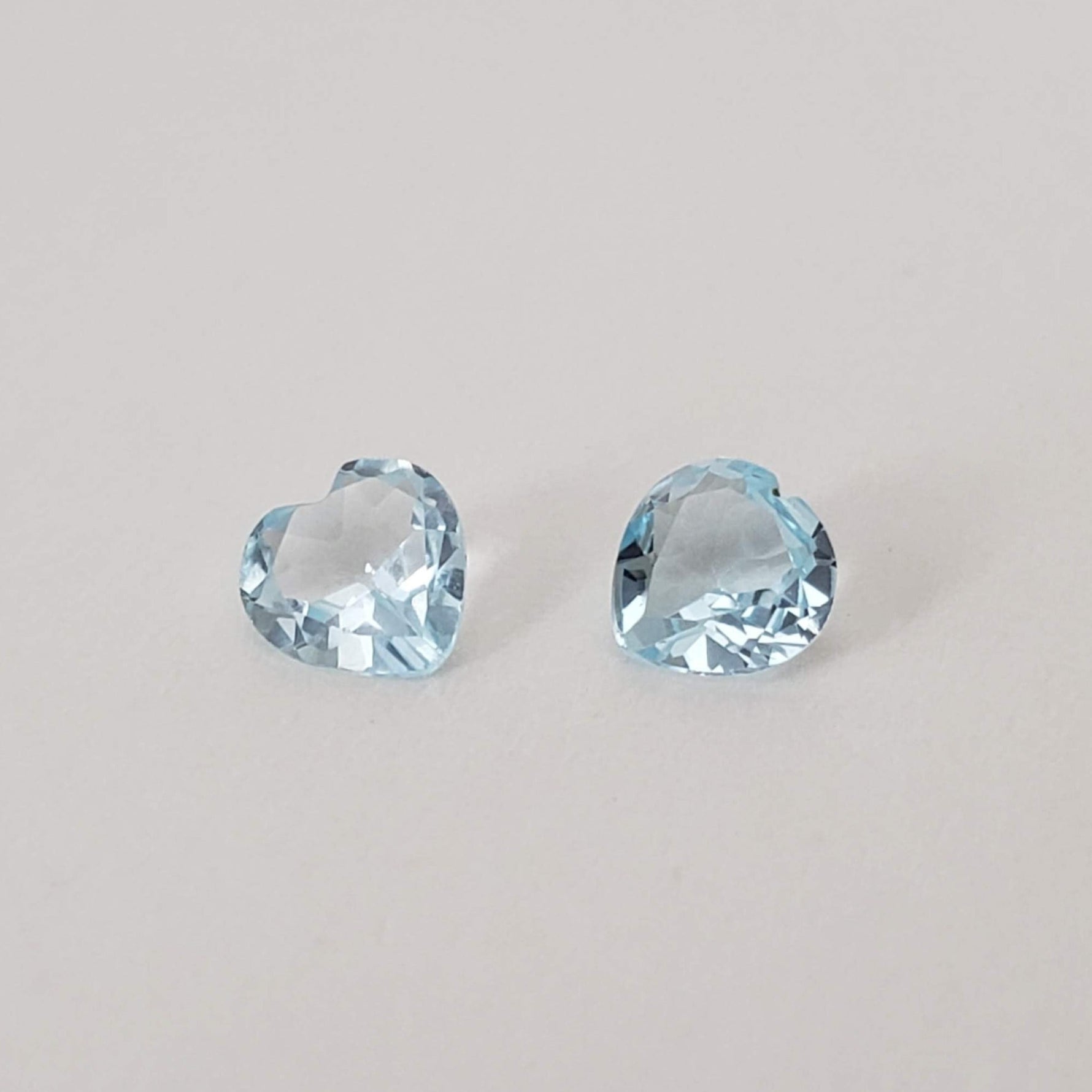  Topaz Pair | Heart Shape Cut | Light Sky Blue | 4.7mm | SO24 3