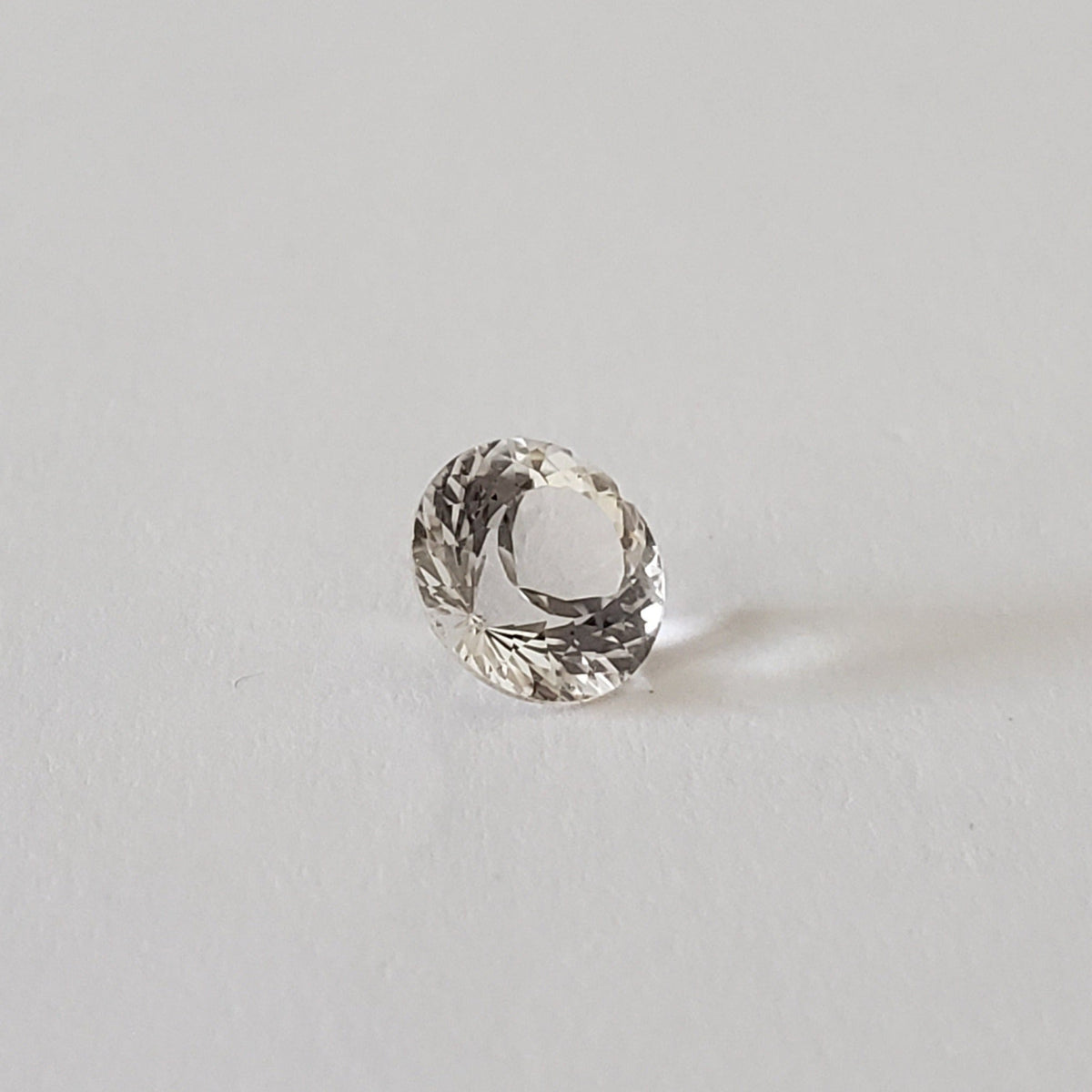  Topaz | Round Cut | Pale Peachy Pink | 7.0mm 1