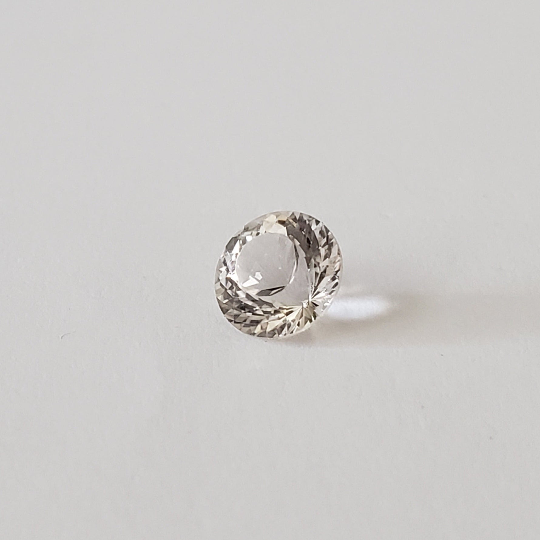  Topaz | Round Cut | Pale Peachy Pink | 7.0mm 2