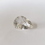  Tourmalinated Quartz | Pear Shape Cut | 24.3x18.5mm 23.35ct | Brazil 4