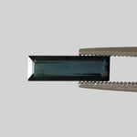  Tourmaline | Baguette Cut | Dark Neon Green | 11.2x3.5mm 0.94ct | Africa 1