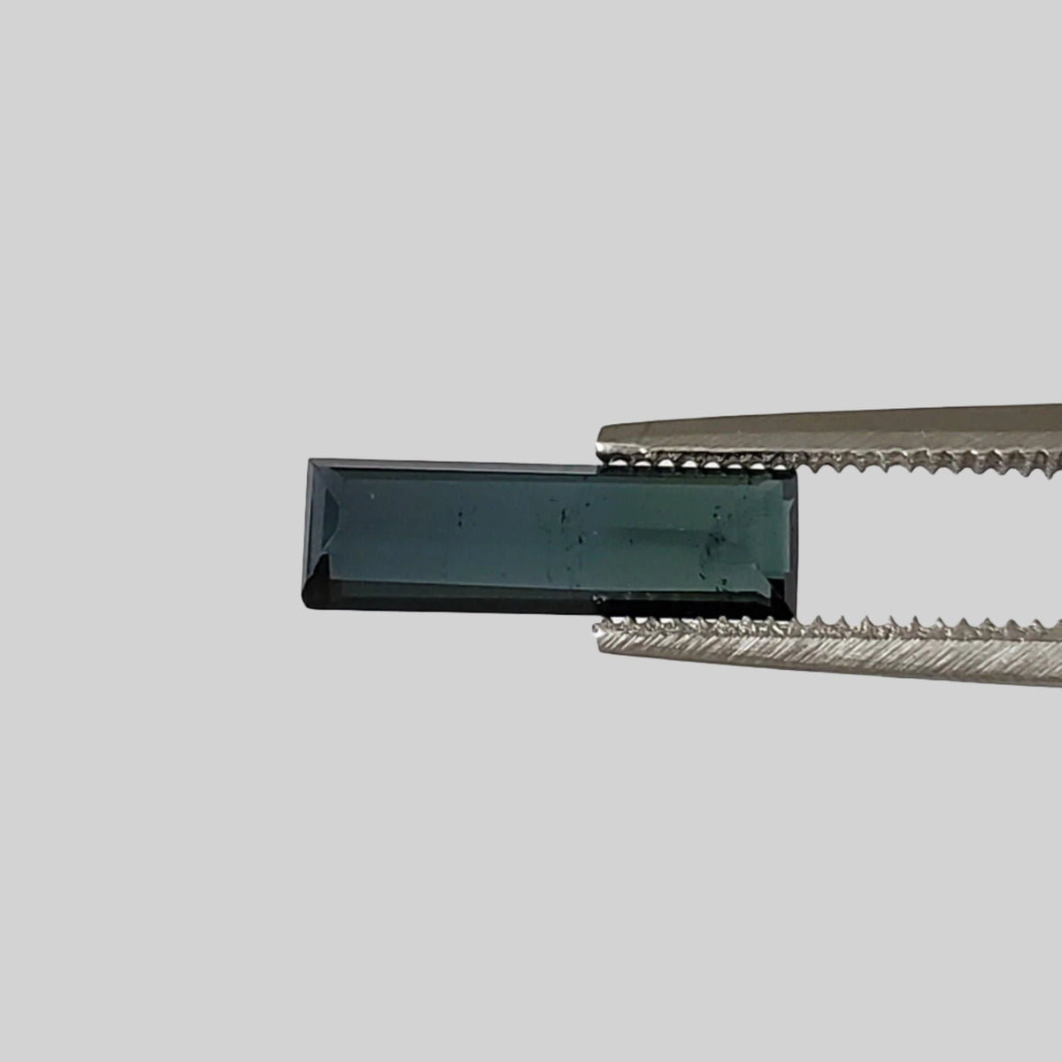  Tourmaline | Baguette Cut | Dark Neon Green | 11.2x3.5mm 0.94ct | Africa 2