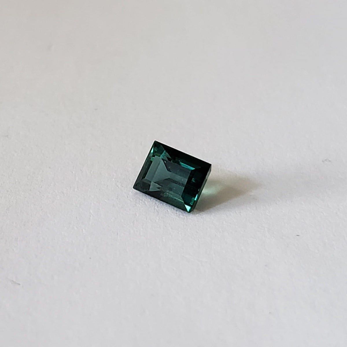  Tourmaline | Baguette Cut | Neon Blue | 5.5x4mm 