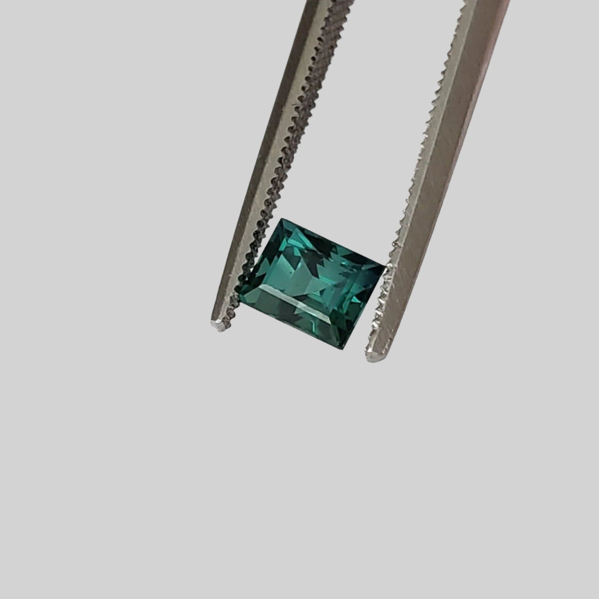  Tourmaline | Baguette Cut | Neon Blue | 5x4.5mm 0.69ct 1