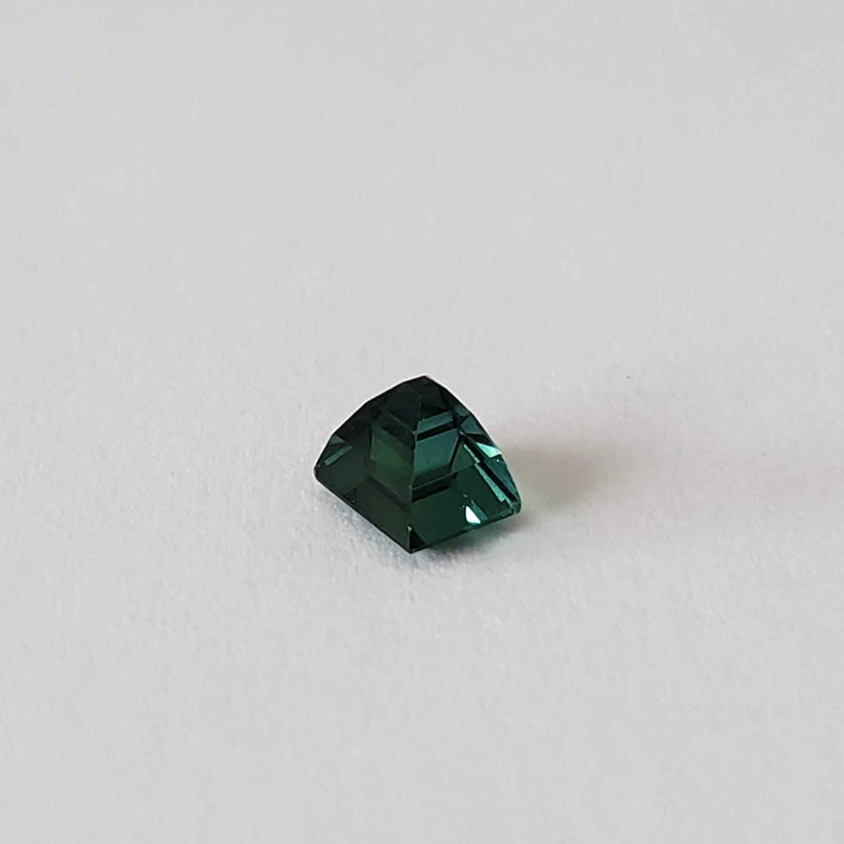  Tourmaline | Baguette Cut | Neon Blue | 5x4.5mm 0.69ct 4