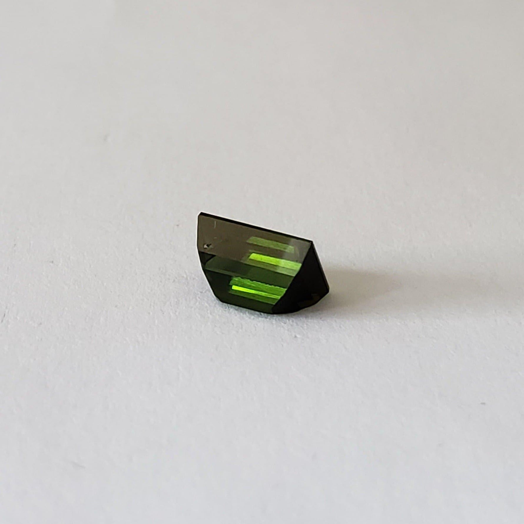  Tourmaline | Baguette Cut | Neon Green | 7x5.5mm 1.49ct 3