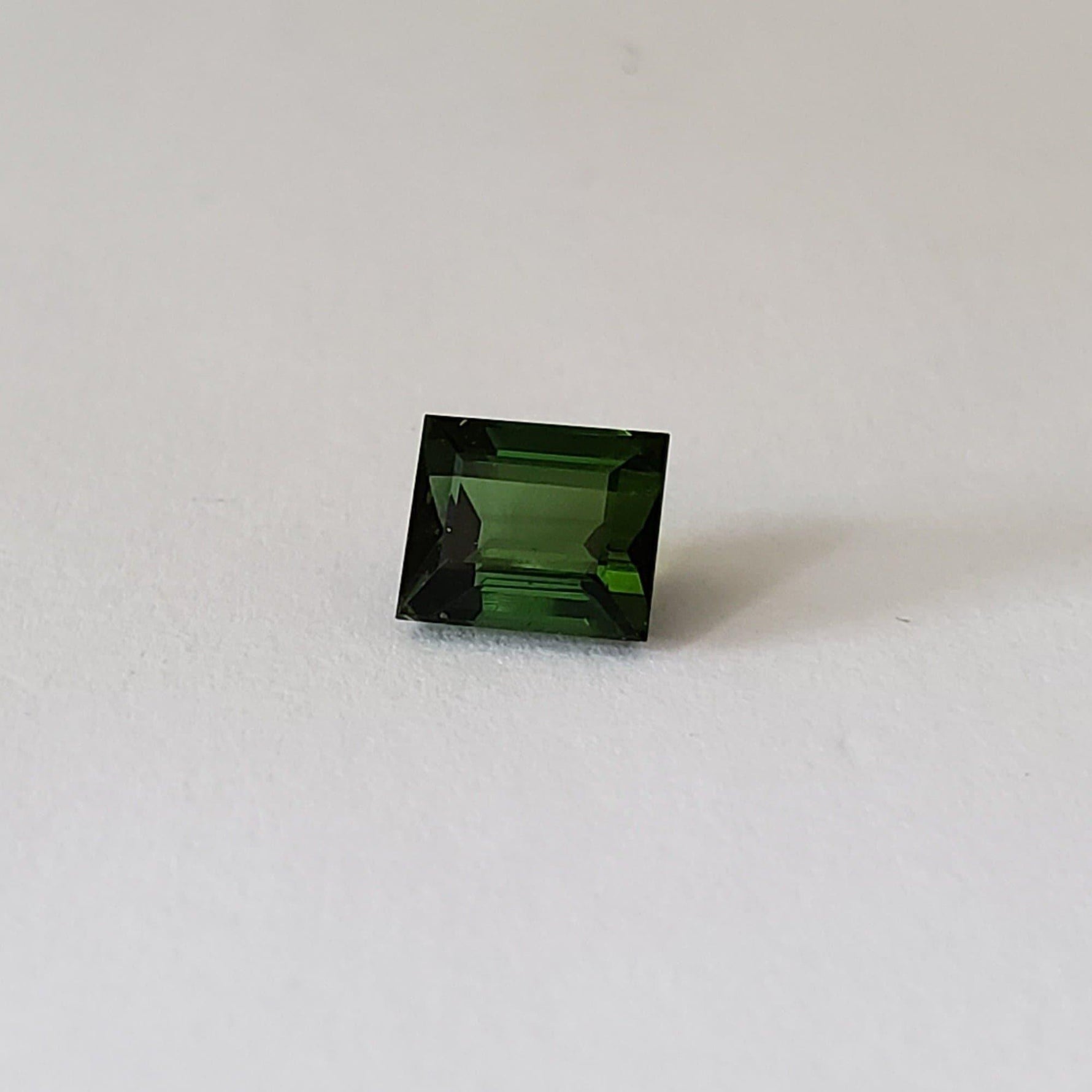  Tourmaline | Baguette Cut | Neon Green | 7x6mm 2.05ct 1