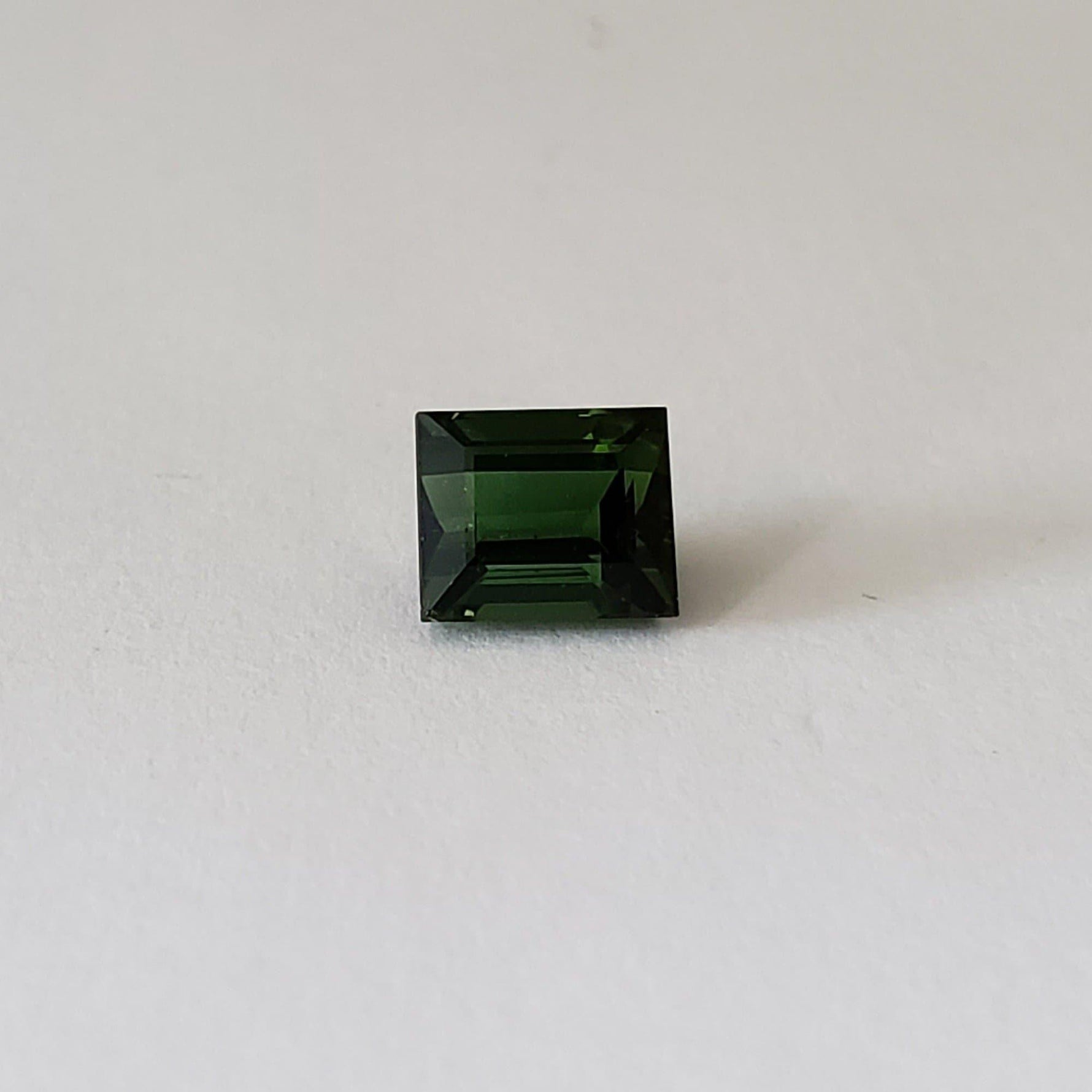  Tourmaline | Baguette Cut | Neon Green | 7x6mm 2.05ct 2