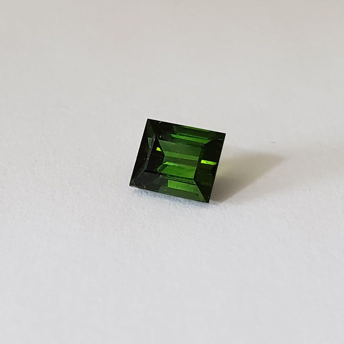  Tourmaline | Baguette Cut | Neon Green | 7x6mm 2.05ct 