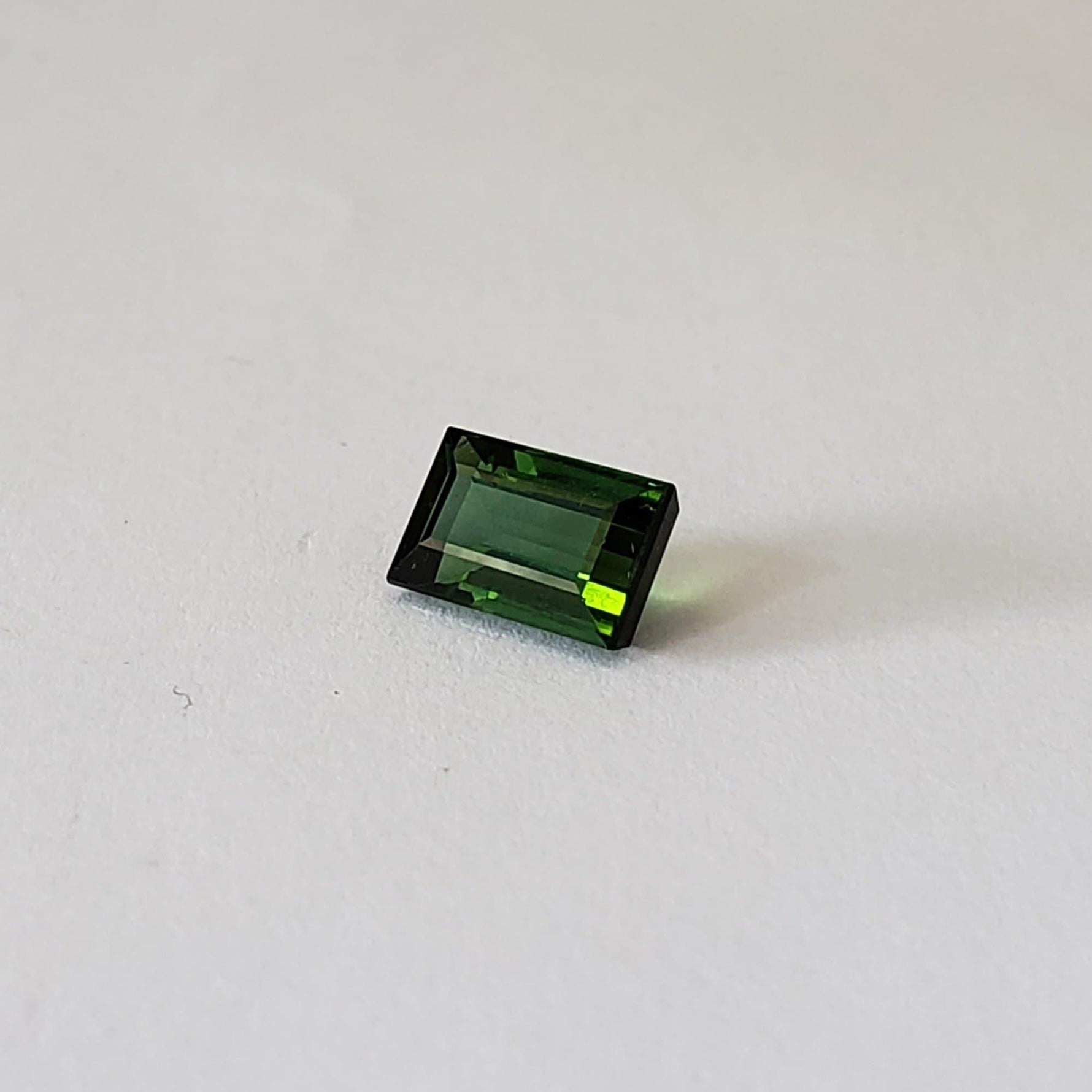  Tourmaline | Baguette Cut | Neon Green | 8x5.3mm 1.73ct 1