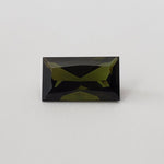  Tourmaline | Baguette Cut | Olive Green | 12x7mm 3.51ct 
