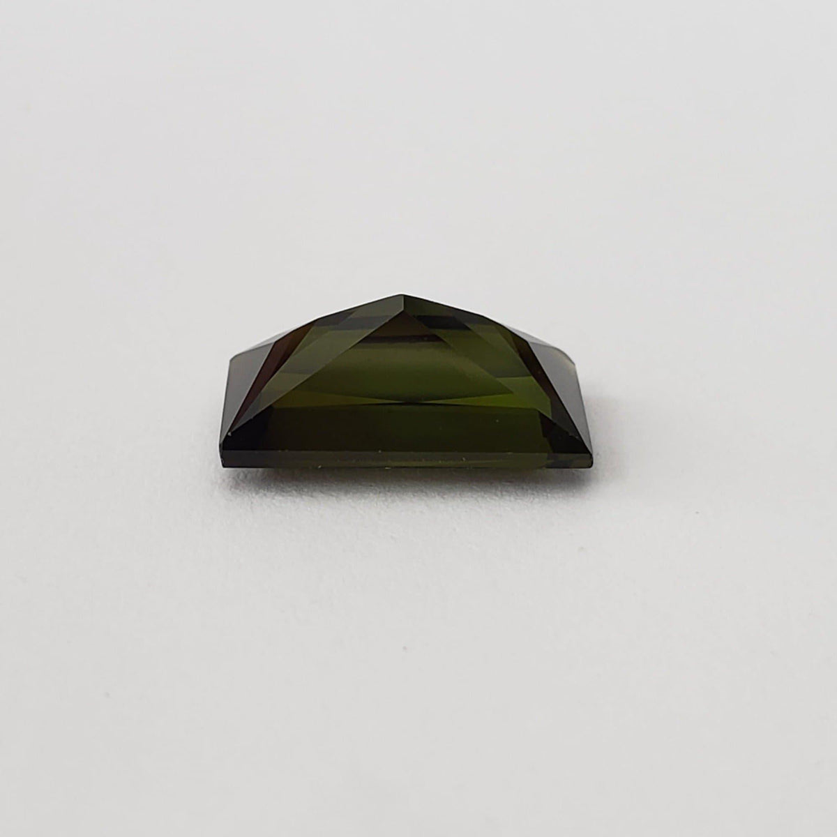 Tourmaline | Baguette Cut | Olive Green | 12x7mm 3.51ct 2