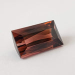  Tourmaline | Baguette Cut | Pinkish Brown Bi-Color | 17x9mm 10.9ct 2