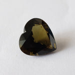  Tourmaline | Heart Shape Cut | Top Olive Green | 11.5x11mm 4.21ct 1