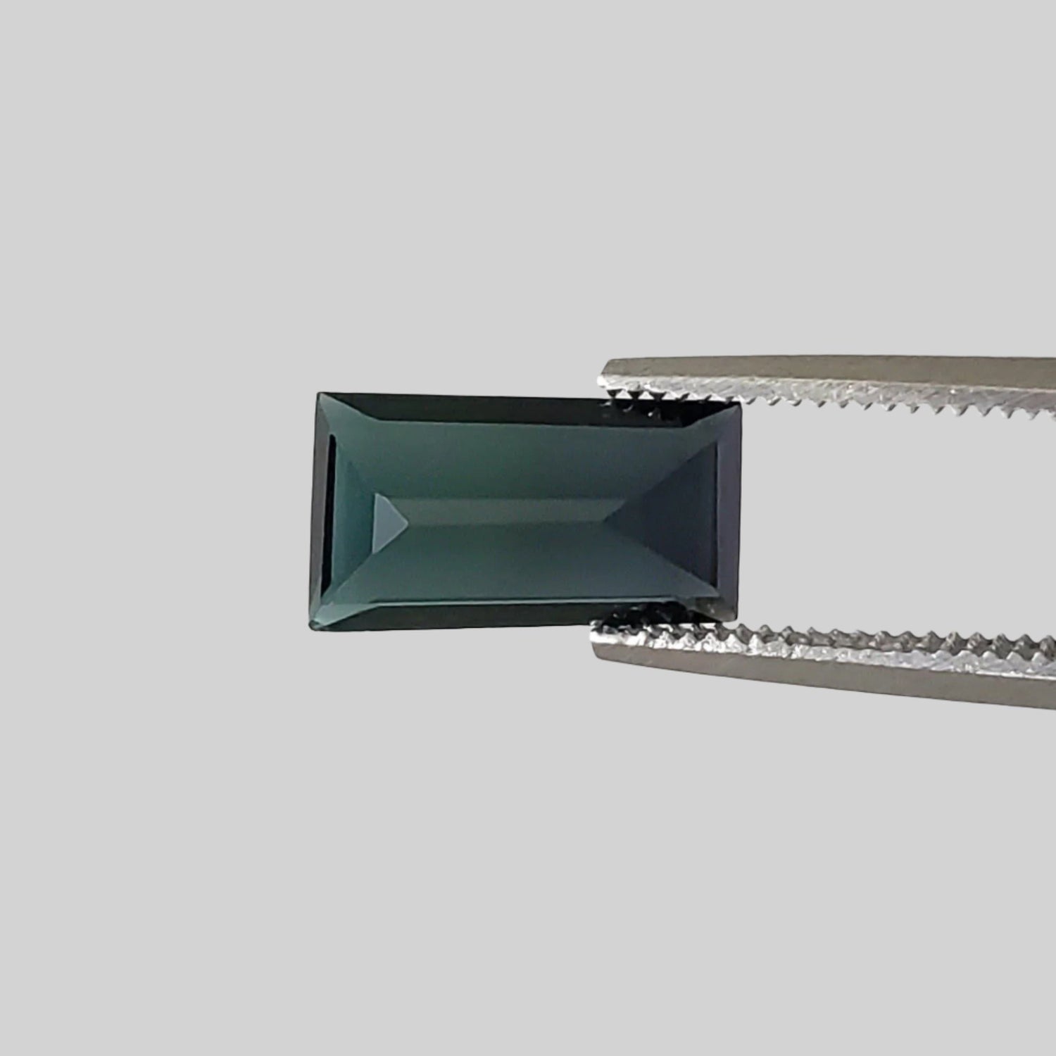  Tourmaline | Irregular Baguette Cut | Neon Blue | 9.9x5.6x5.15mm 1.47ct 1