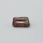  Tourmaline | Octagon Cut | Bi-Color Pink Green | 10x7mm 2.98ct 4