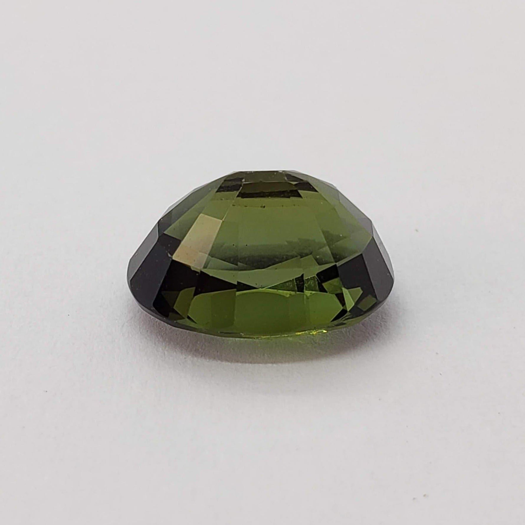  Tourmaline | Oval Cut | Forest Green | 11x8.5mm 3.85ct 2