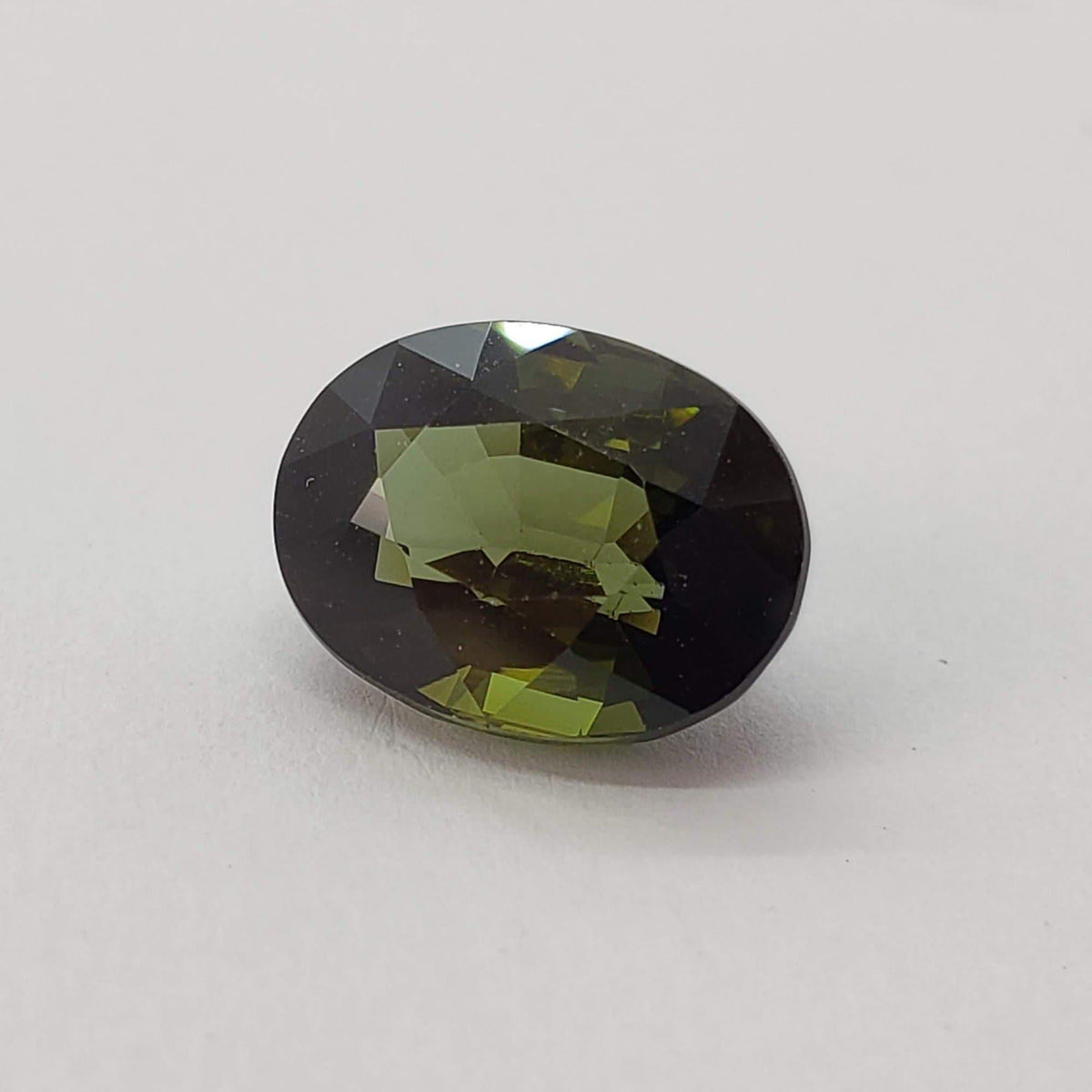  Tourmaline | Oval Cut | Forest Green | 11x8.5mm 3.85ct 3